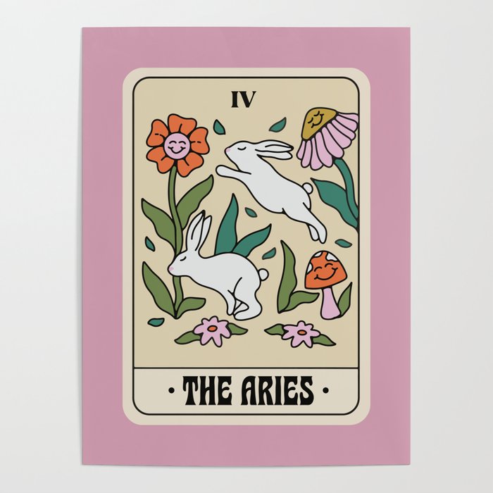 Aries Tarot Poster