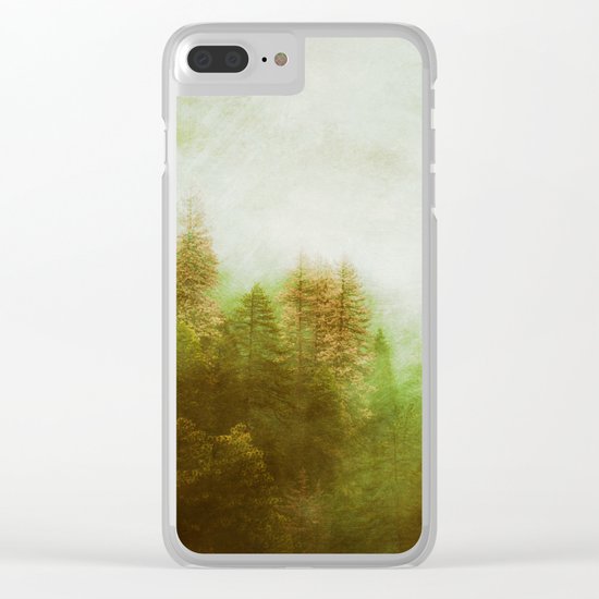 Dreamy Summer Forest Clear iPhone Case