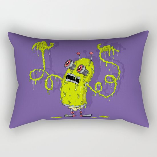 Snot Bot Rectangular Pillow