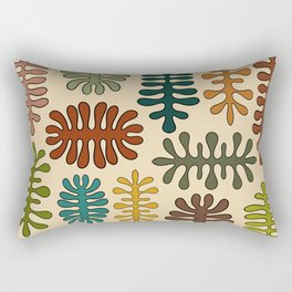 Matisse cutouts colorful seaweed design 1 Rectangular Pillow