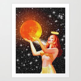 Godess of the Sun Art Print