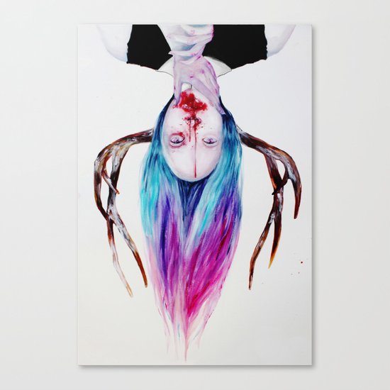 bleed Canvas Print