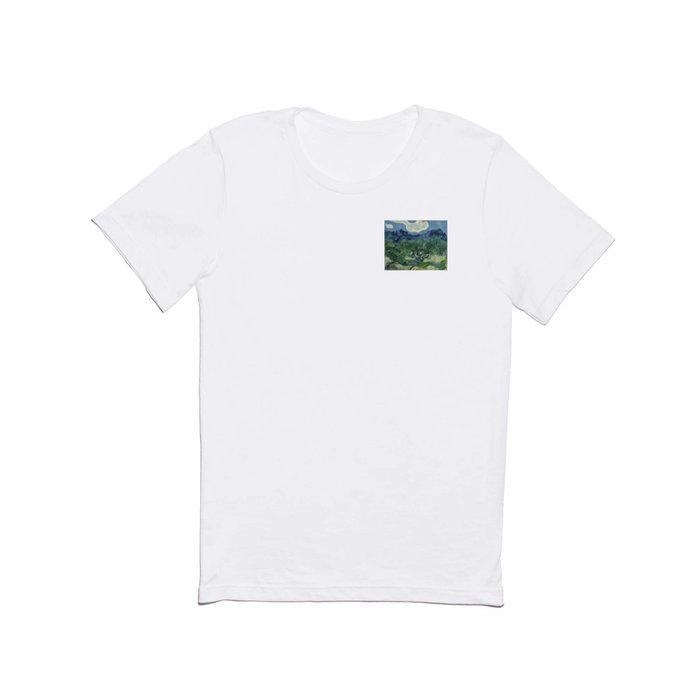 Vincent van Gogh - Olive Trees in a Mountainous Landscape T Shirt