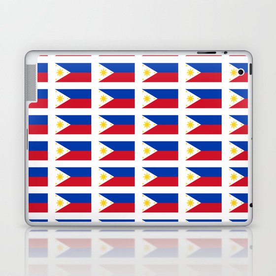 Flag of Philippines -Pilipinas,Filipinas,filipino,pinoy,pinay,Manila,Quezon Laptop & iPad Skin