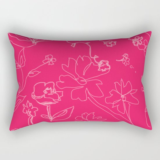 rose rose 4 Rectangular Pillow