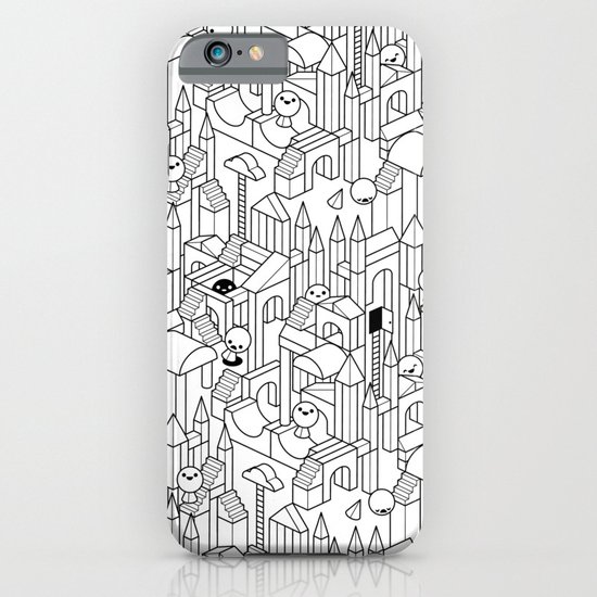 Little Escher's Building Blocks iPhone & iPod Case