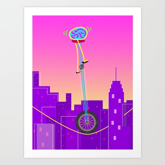 CREATIVE STRESS Art Print