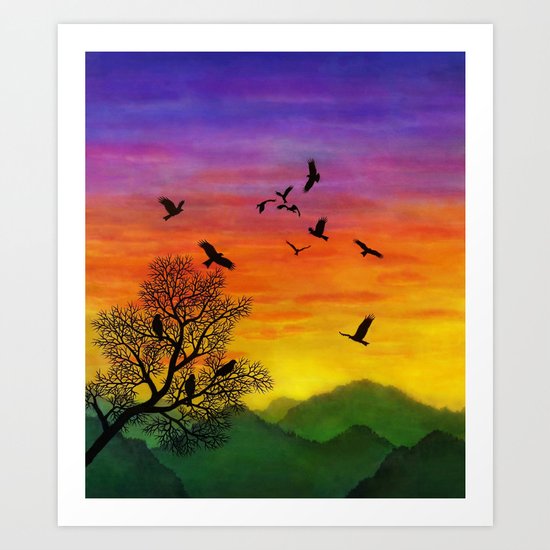 Eagles Art Print