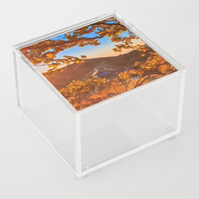 Shiny autumn mourning Acrylic Box