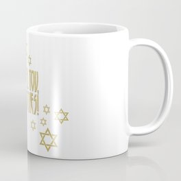 You go, girl! Coffee Mug | Gold, Hebrew, Jewish, Congratulations, Typography, Typetees, Mazeltov, Graphicdesign, Funny, Digital 