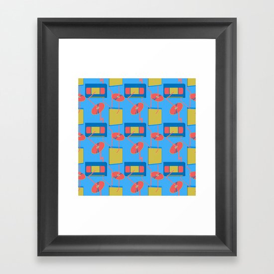 home entertainment Framed Art Print
