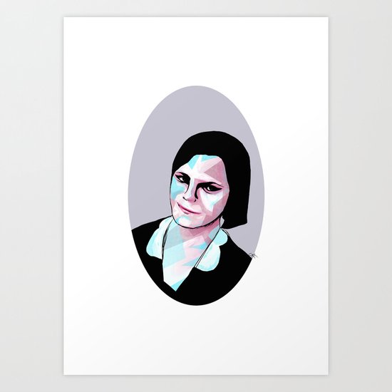The Muscle Art Print