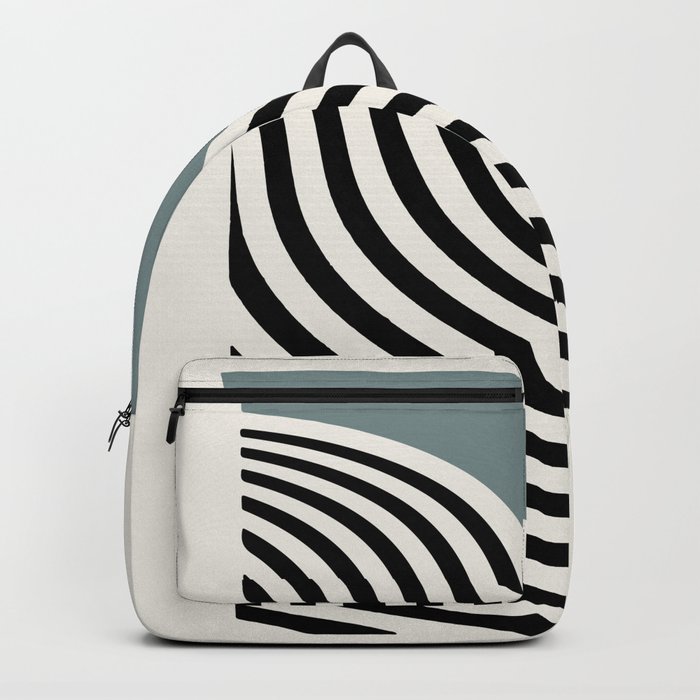 The Waves: Mid Century Modern Backpack