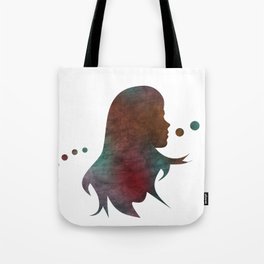 Talking Bubble (colorful silhouette) Tote Bag