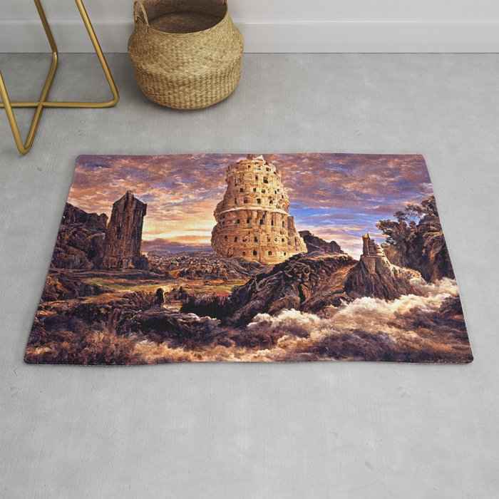 The Valley of Towers Rug