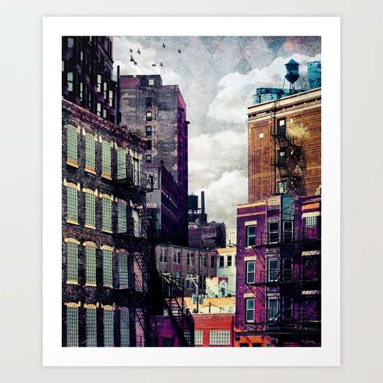 The Rooftop #2 Art Print