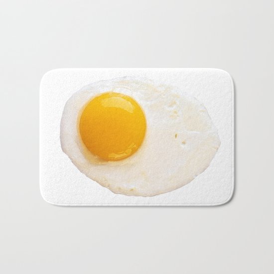 Fried Egg Bath Mat
