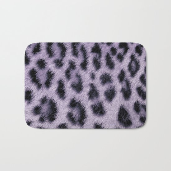 Leopard skin pattern Bath Mat
