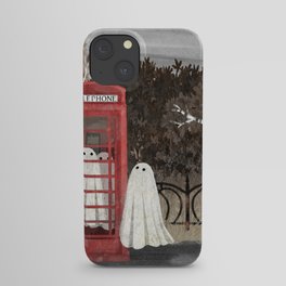 There Are Ghosts in the Phone Box Again... iPhone Case