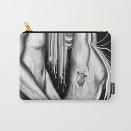 Ephemeral Love b&w Carry-All Pouch