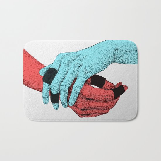 Take my Hand Bath Mat