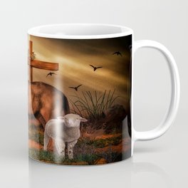 The Lion And The Lamb Coffee Mug