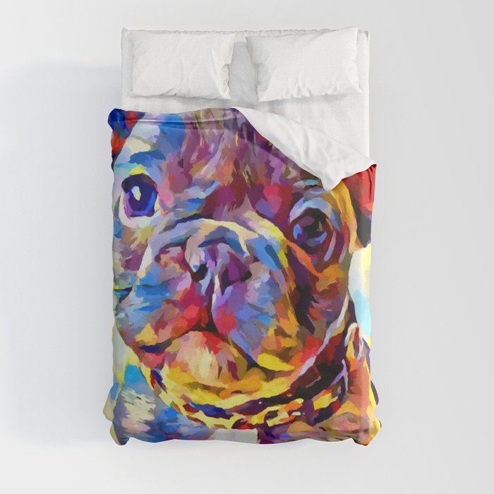 French Bulldog 7 Duvet Cover