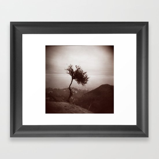 Lonely Tree Framed Art Print