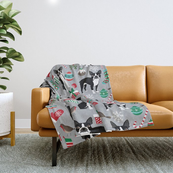 Dog themed throw blankets cheap