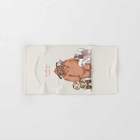Should You Need Us... Hand & Bath Towel