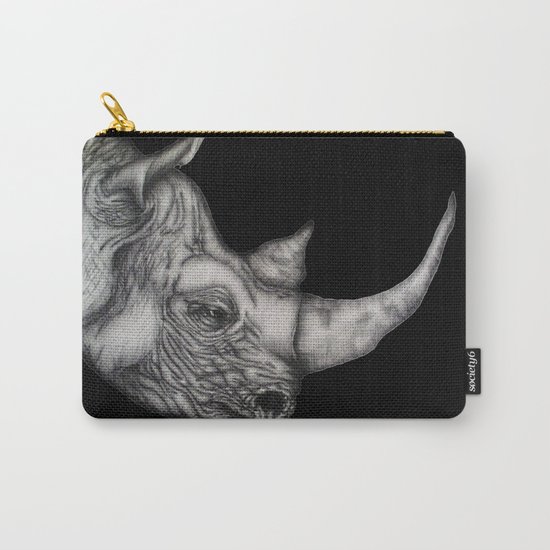 Roy in Black Carry-All Pouch