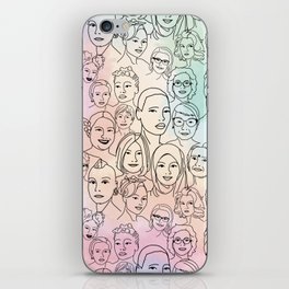 Women In Your Neighborhood iPhone Skin