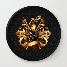 Medieval Coat of Arms Wall Clock
