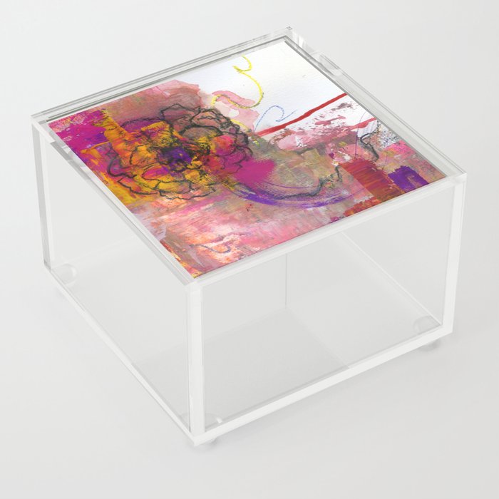 abstract luck N.o 4 Acrylic Box