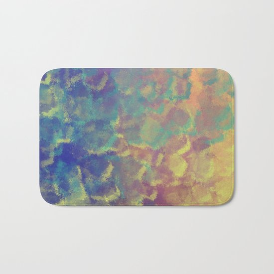 Watercolor Splash #4 #art #society6 Bath Mat