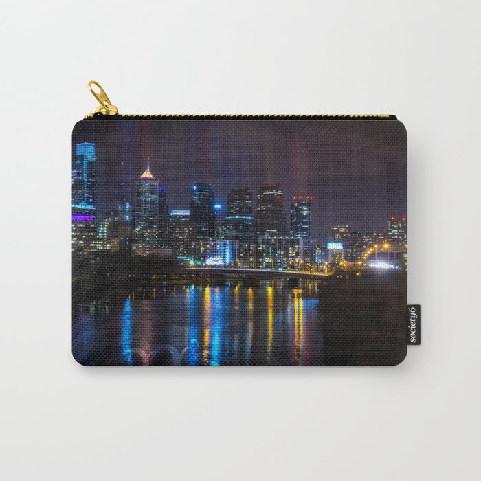 Philly Skyline Glowing Carry-All Pouch