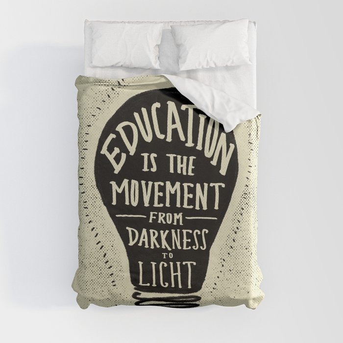 Education: Darkness to Light Poster by Leah Flores | Society6