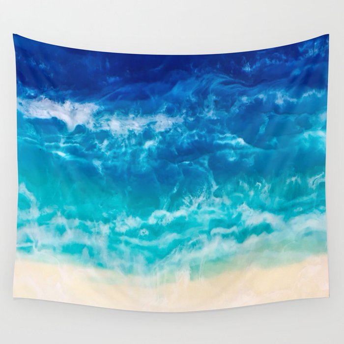 Life's A Beach Wall Tapestry