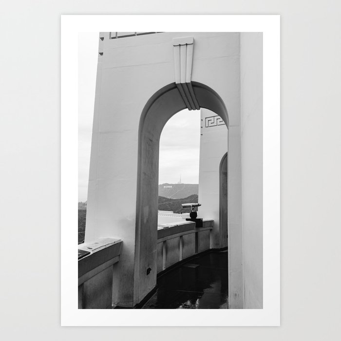 Griffith Observatory Views II Art Print