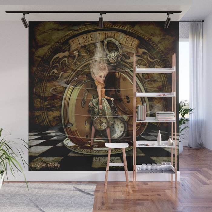 Time Travel Wall Mural