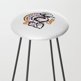Halloween funny cute ghost faboolous Counter Stool