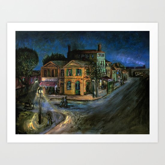 The Yellow House Art Print