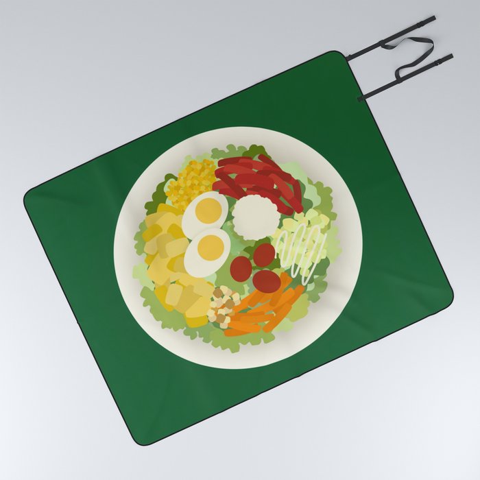 Healthy salad 5 Picnic Blanket