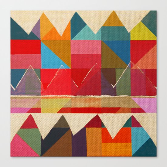 Peaks Canvas Print