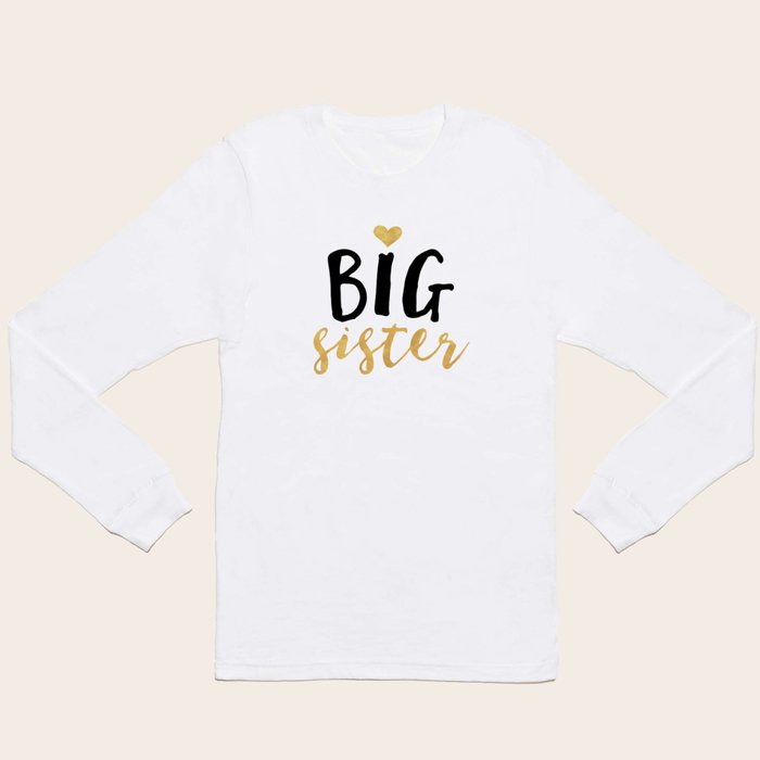 Big sister long sleeve sale shirt