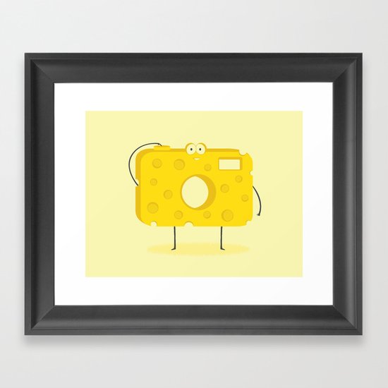 Say CHEESE Framed Art Print