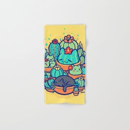 Catcus Patch Hand & Bath Towel