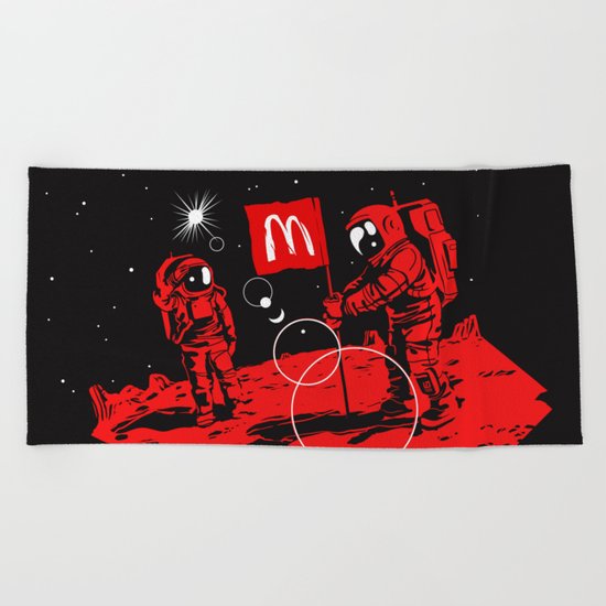 First we take Manhattan, Then we take Mars Beach Towel