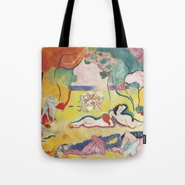 Matisse le Bonheur de Vivre (The Joy of Life) by Henri Matisse Tote Bag