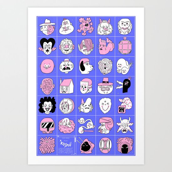 Kosmo Art Print